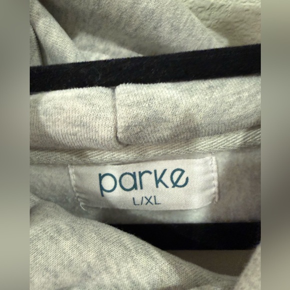 Parke Valentines Gray Women's Hoodie - Picture 4 of 5